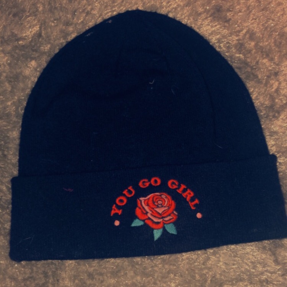 “You go girl” beanie
